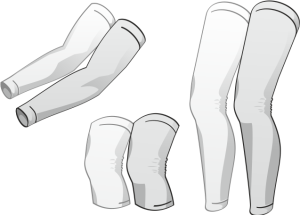 arm, knee & leg warmers