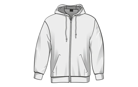 full-zip hoodie