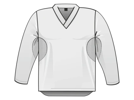 jersey with underarm ventilation