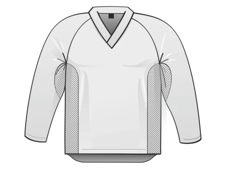raglan jersey with ventilation