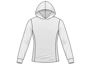 hooded jersey